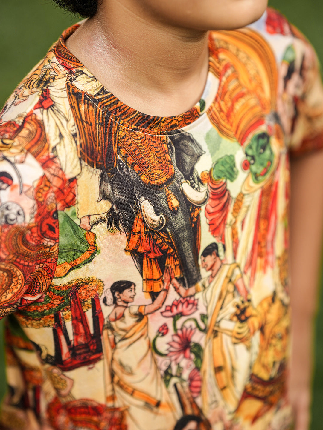 Onam Cultural Kids Tshirt