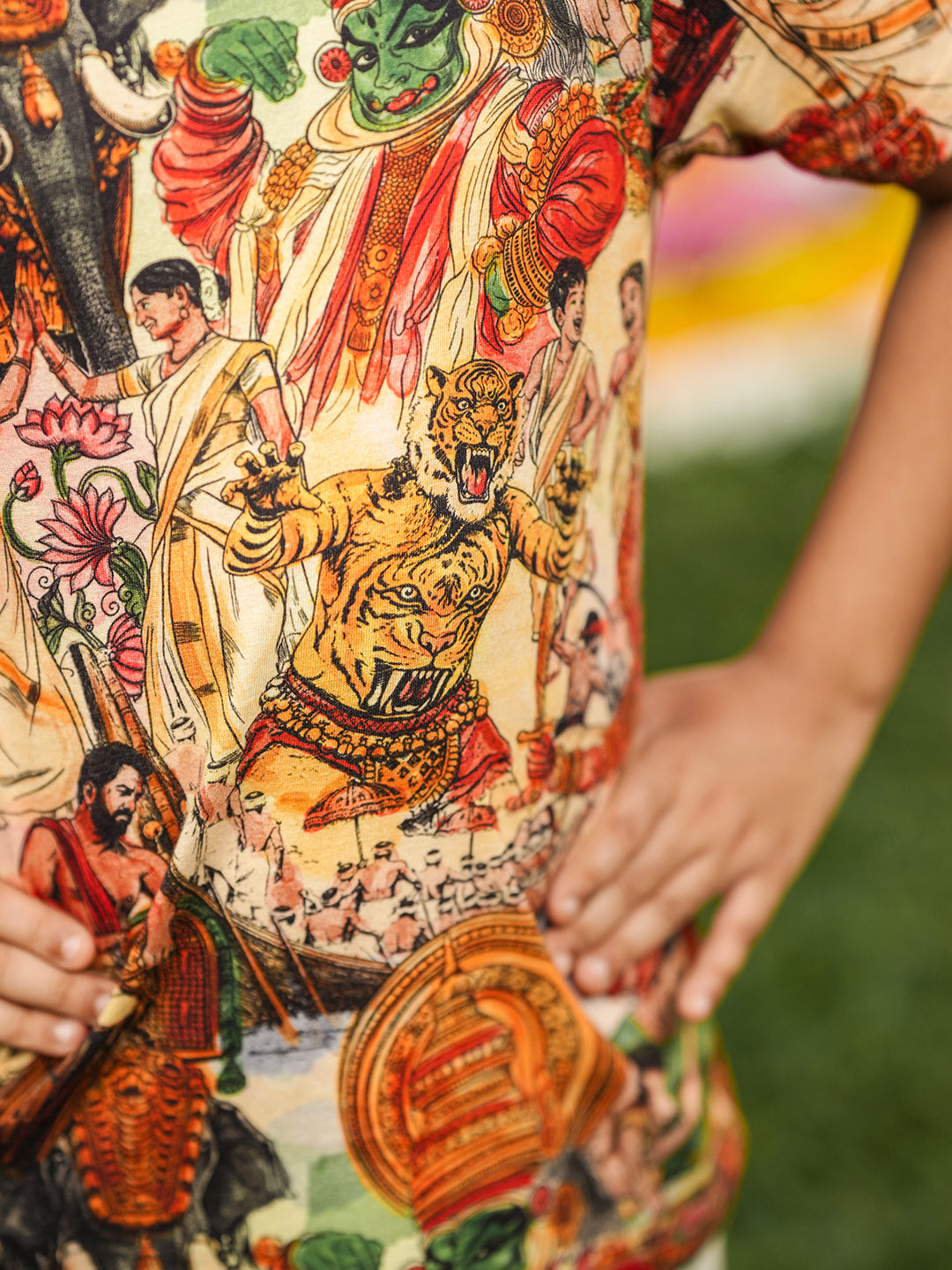 Onam Cultural Kids Tshirt