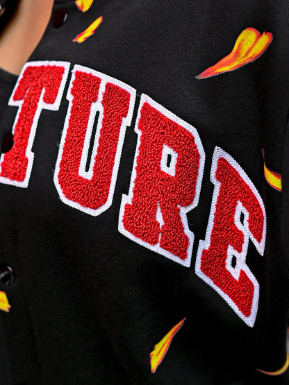 Culture Embroidered Varsity Jacket - Jacket | Mydesignation