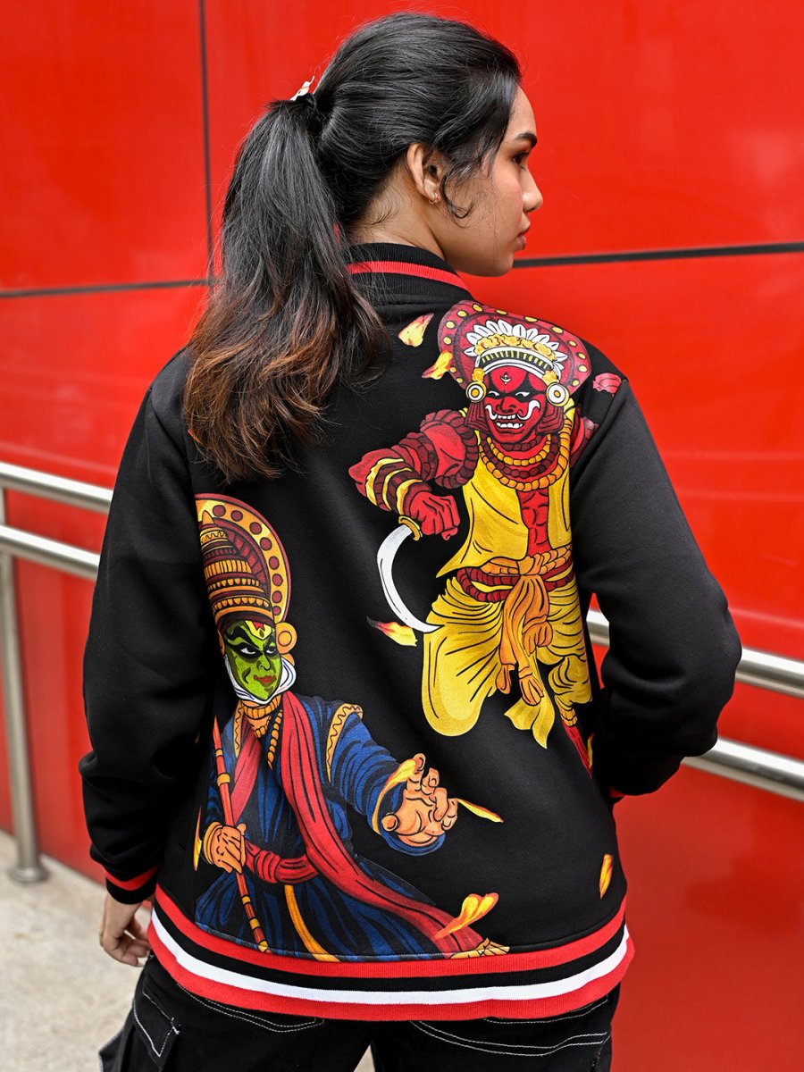 Culture Embroidered Varsity Jacket - Jacket | Mydesignation