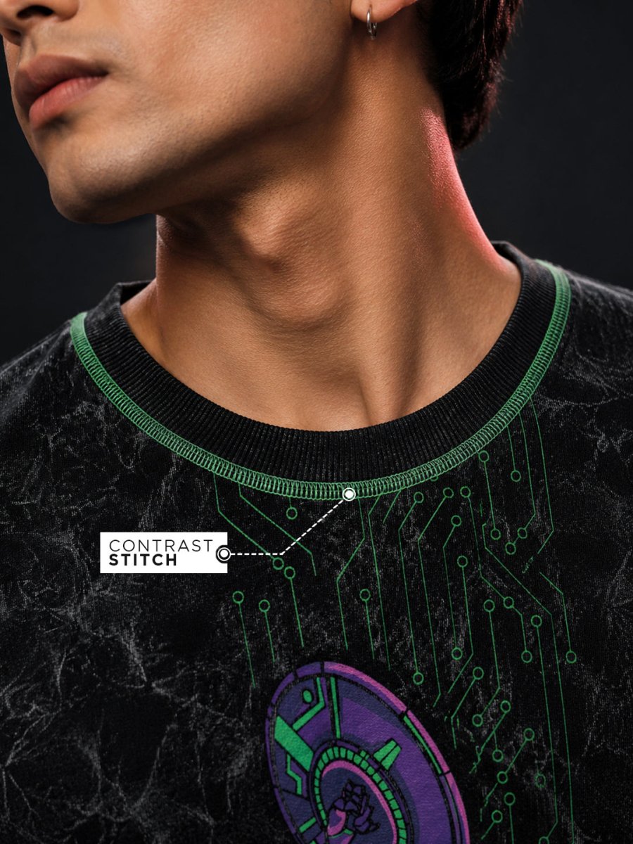 Cyber Kalari - Oversized T-shirt | MyDesignation