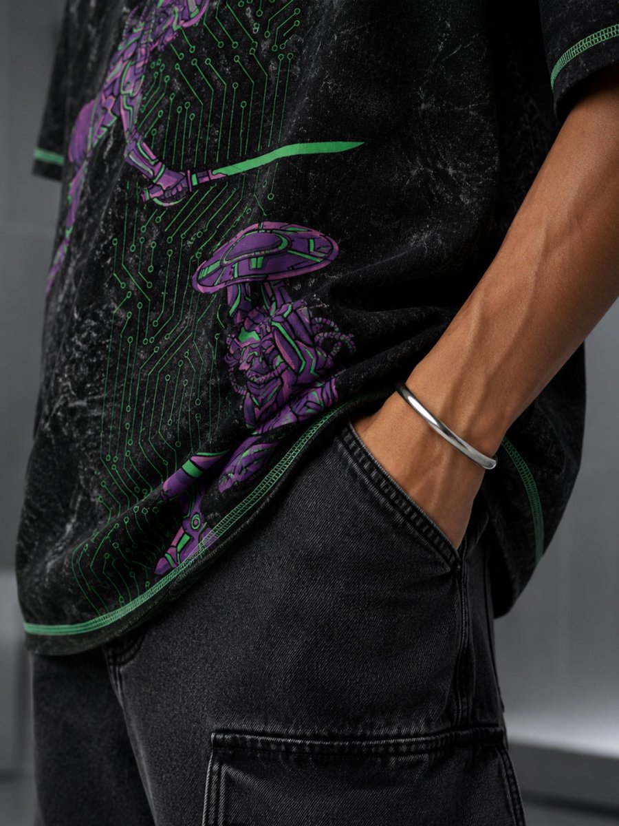 Cyber Kalari - Oversized T-shirt | MyDesignation