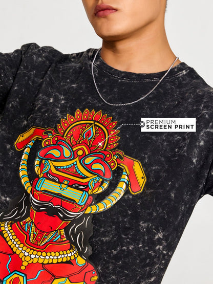 Cyborg Asura - Oversized T-shirt | MyDesignation