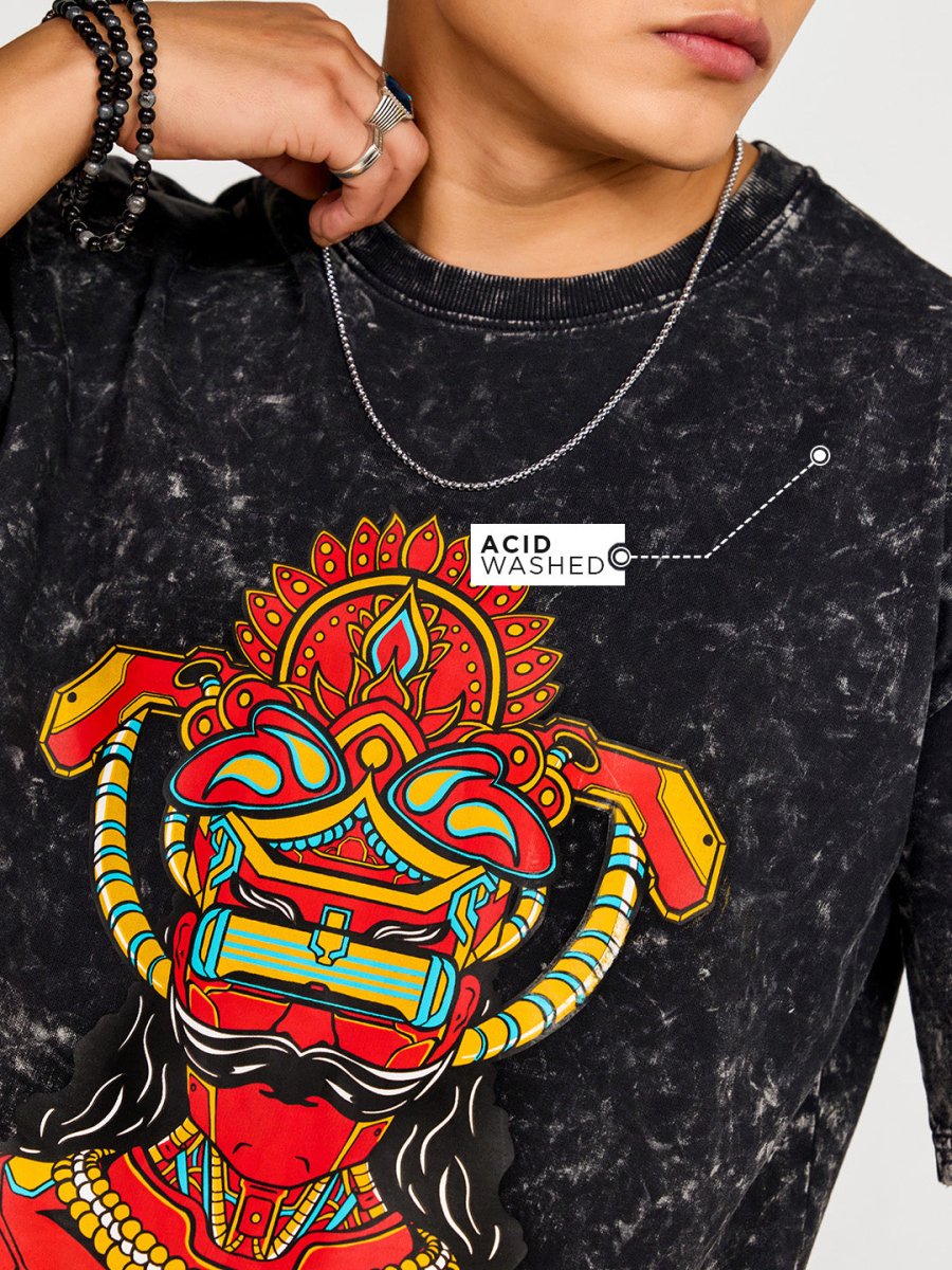 Cyborg Asura - Oversized T-shirt | MyDesignation