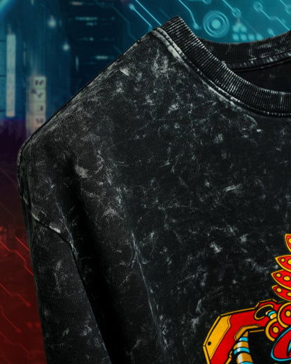 Cyborg Asura - Women Oversized T-shirt | Mydesignation