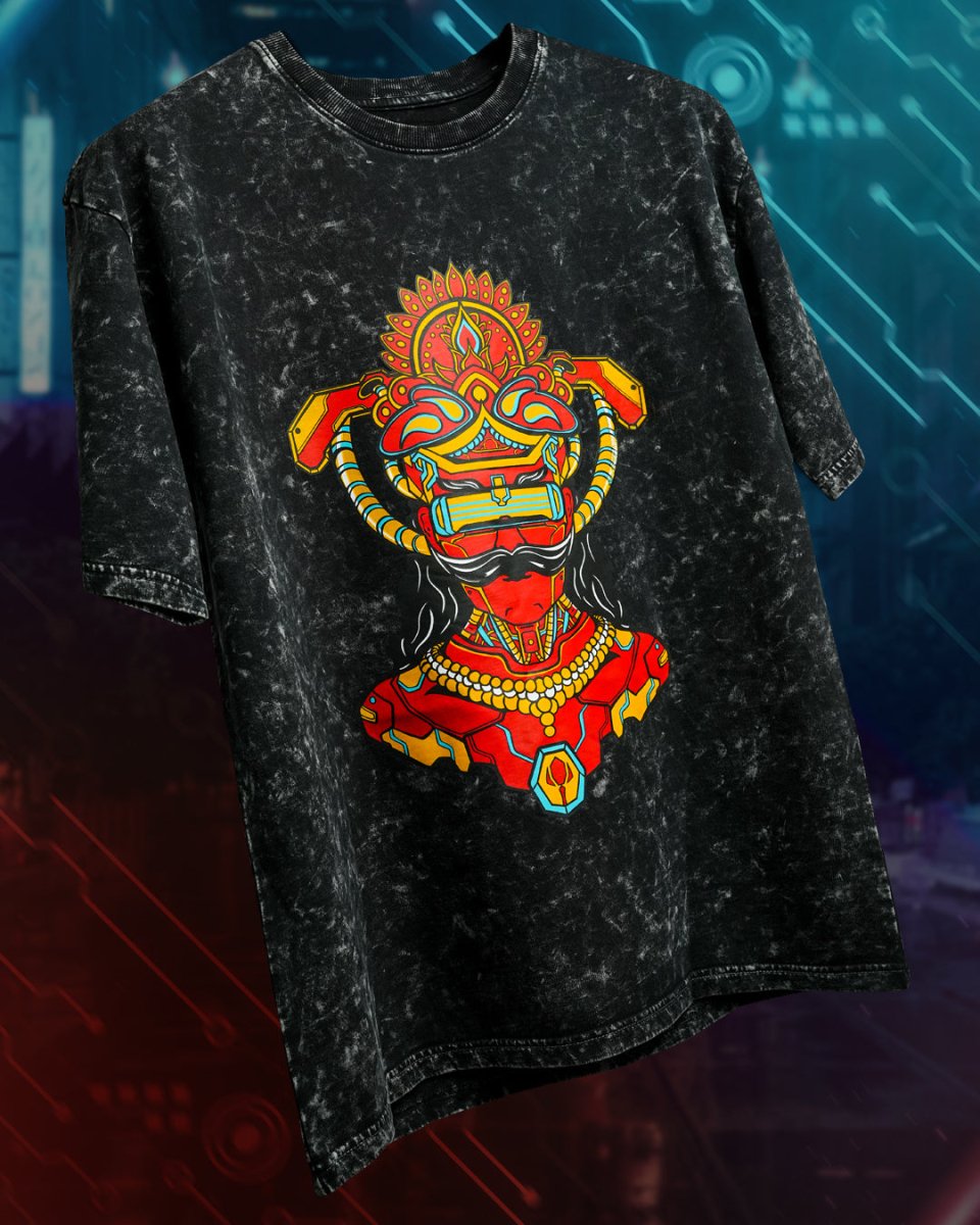 Cyborg Asura - Women Oversized T-shirt | Mydesignation