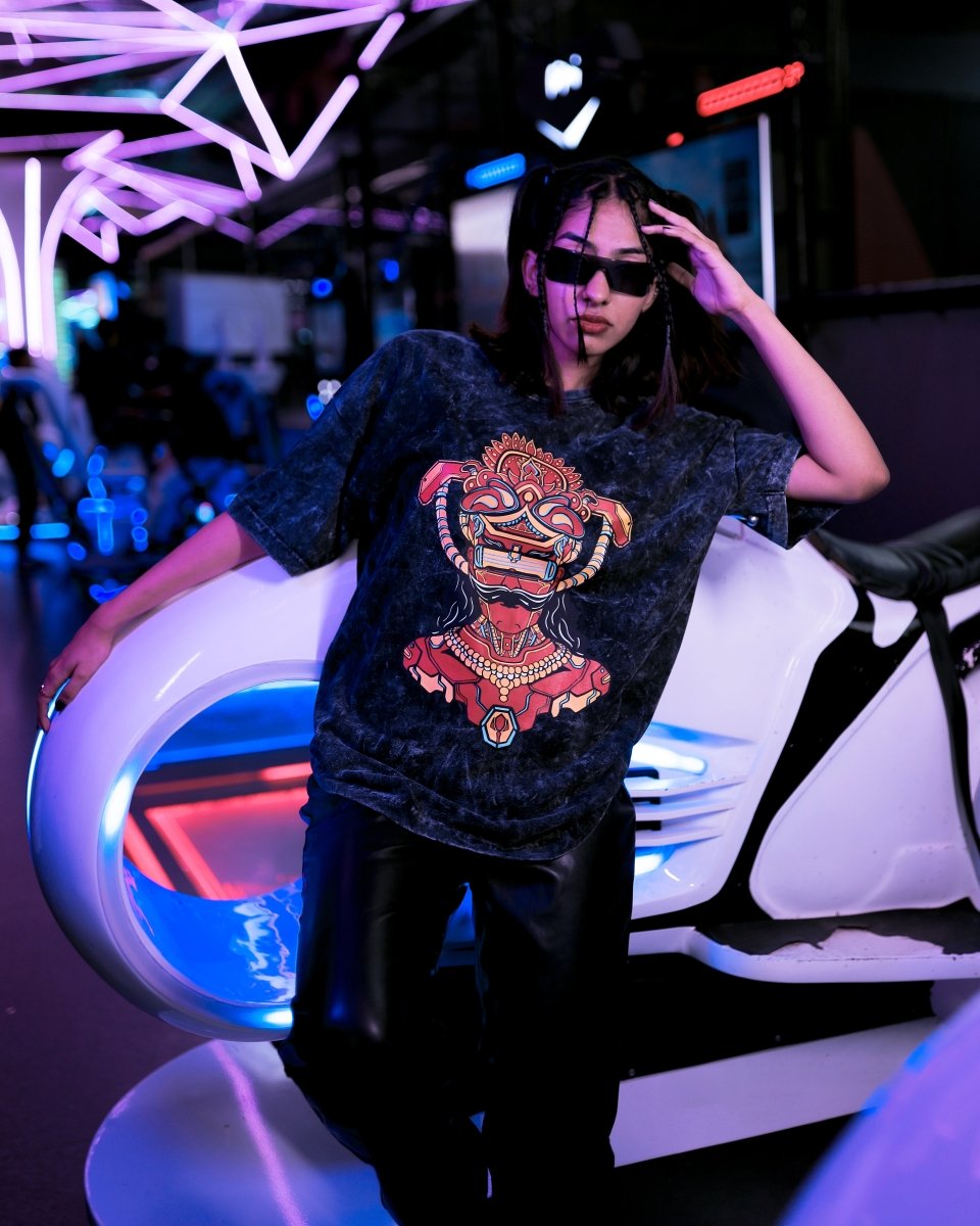 Cyborg Asura - Women Oversized T-shirt | Mydesignation