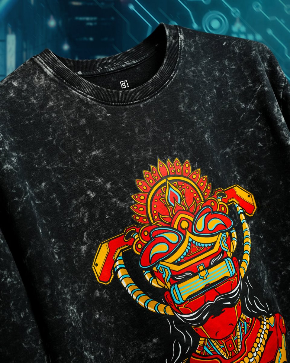 Cyborg Asura - Women Oversized T-shirt | Mydesignation