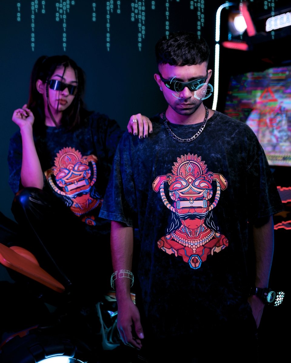 Cyborg Asura - Women Oversized T-shirt | Mydesignation
