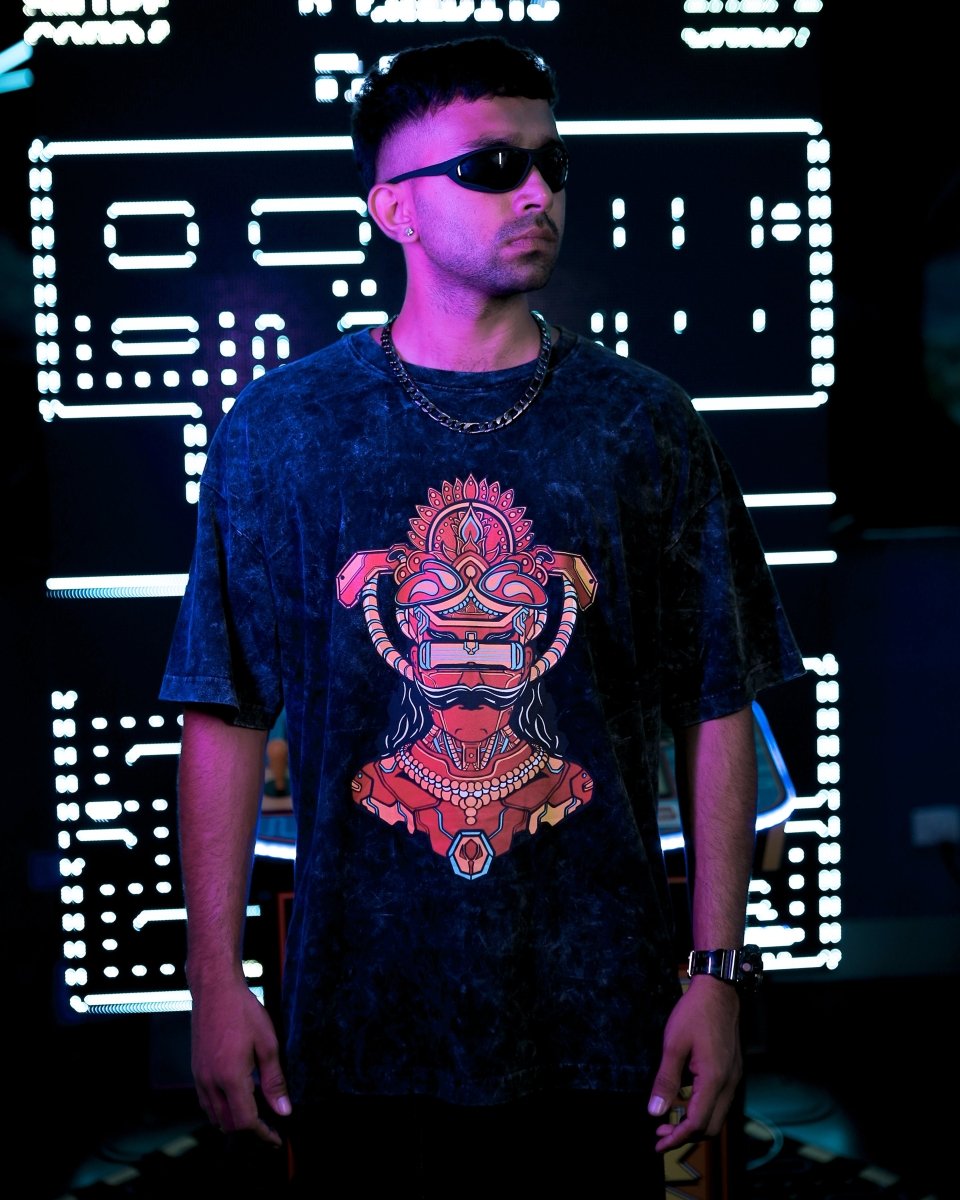 Cyborg Asura - Women Oversized T-shirt | Mydesignation