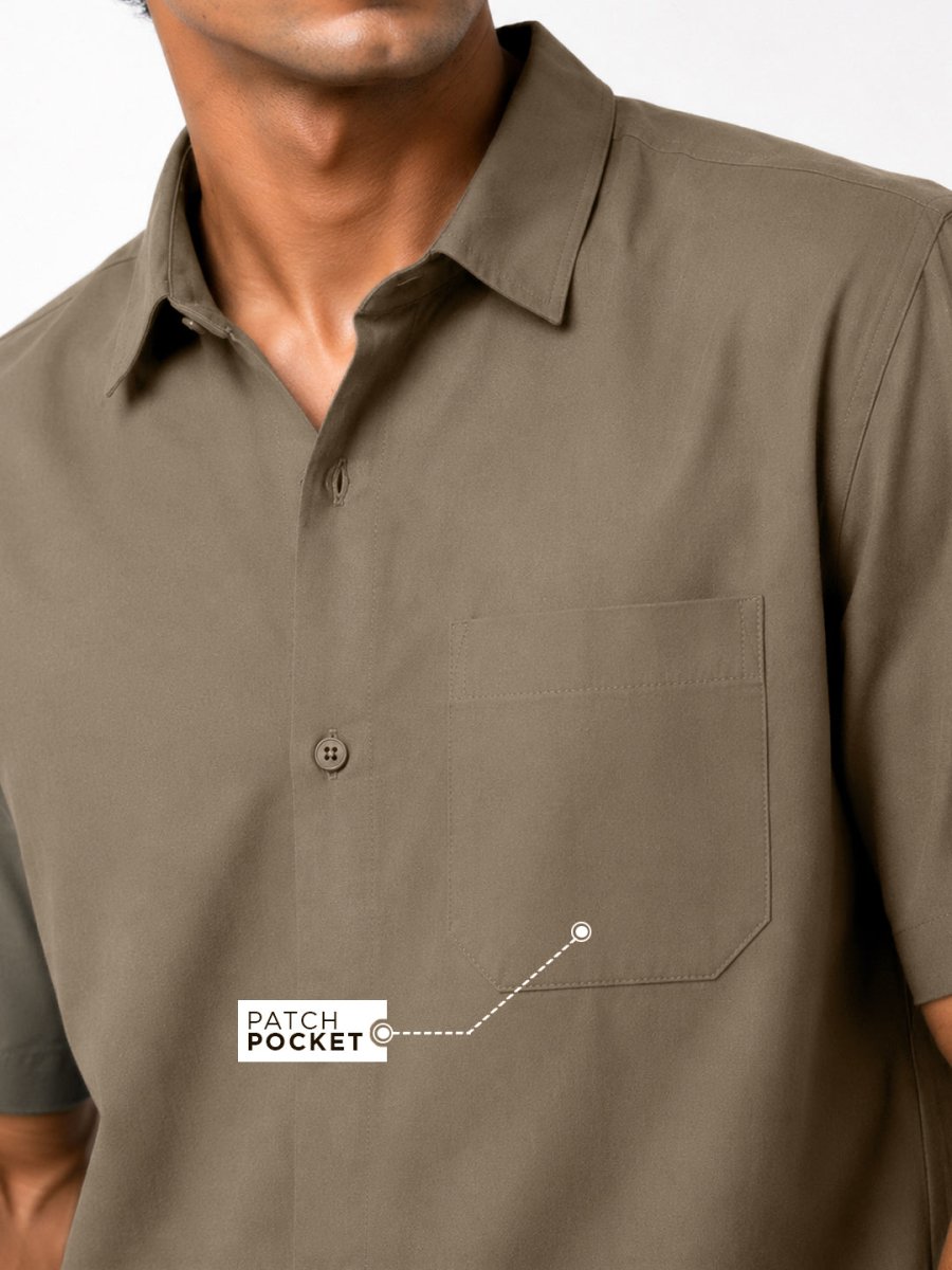 Dark Beige Bamboo Shirt - Shirt | MyDesignation