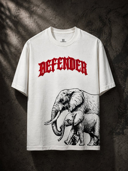Defender Oversized Tshirt - Oversized T-shirt | MyDesignation