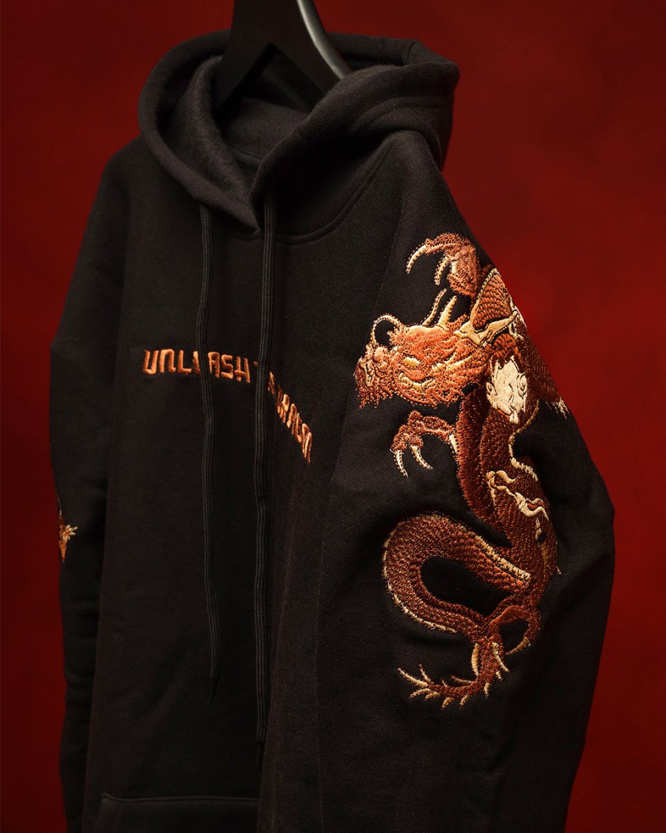 Dragon Hoodie - Embroidered - Hoodie | Mydesignation