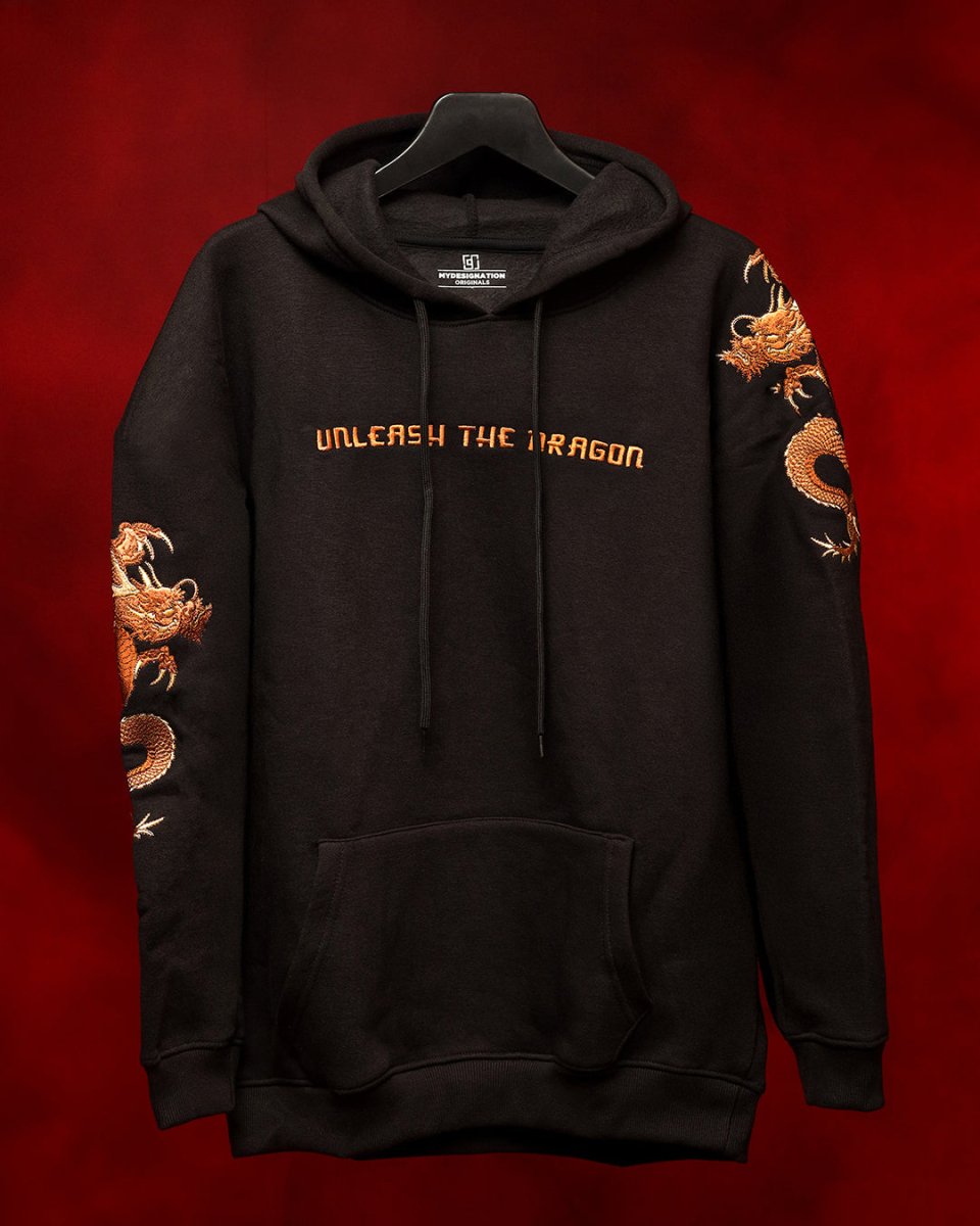 Dragon Hoodie - Embroidered - Hoodie | Mydesignation