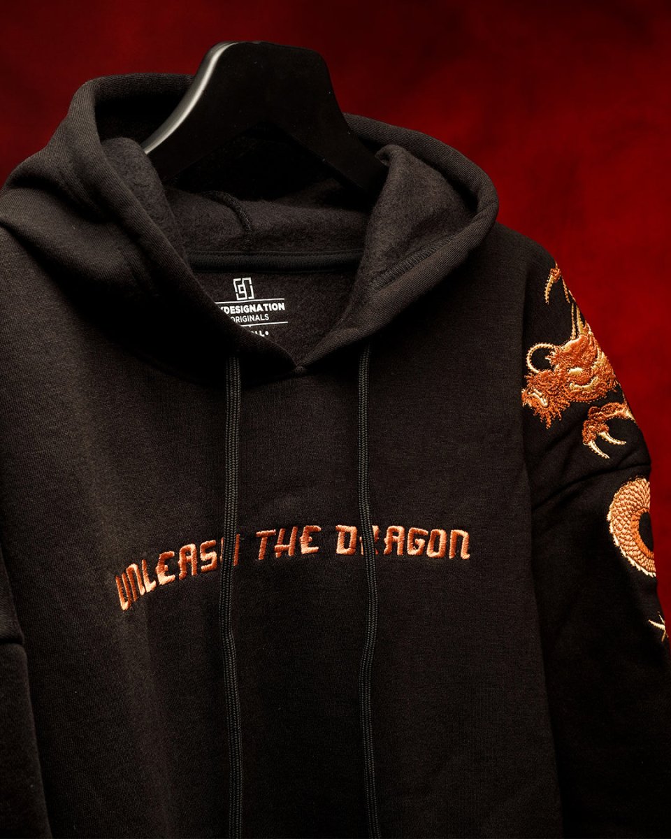Dragon Hoodie - Embroidered - Hoodie | Mydesignation