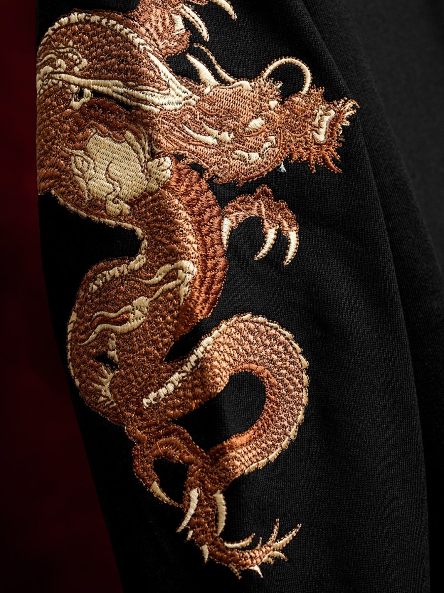 Dragon Hoodie - Embroidered - Hoodie | Mydesignation