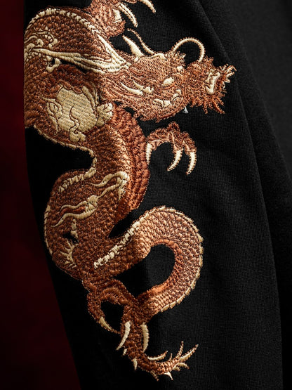 Dragon Hoodie - Embroidered - Hoodie | Mydesignation
