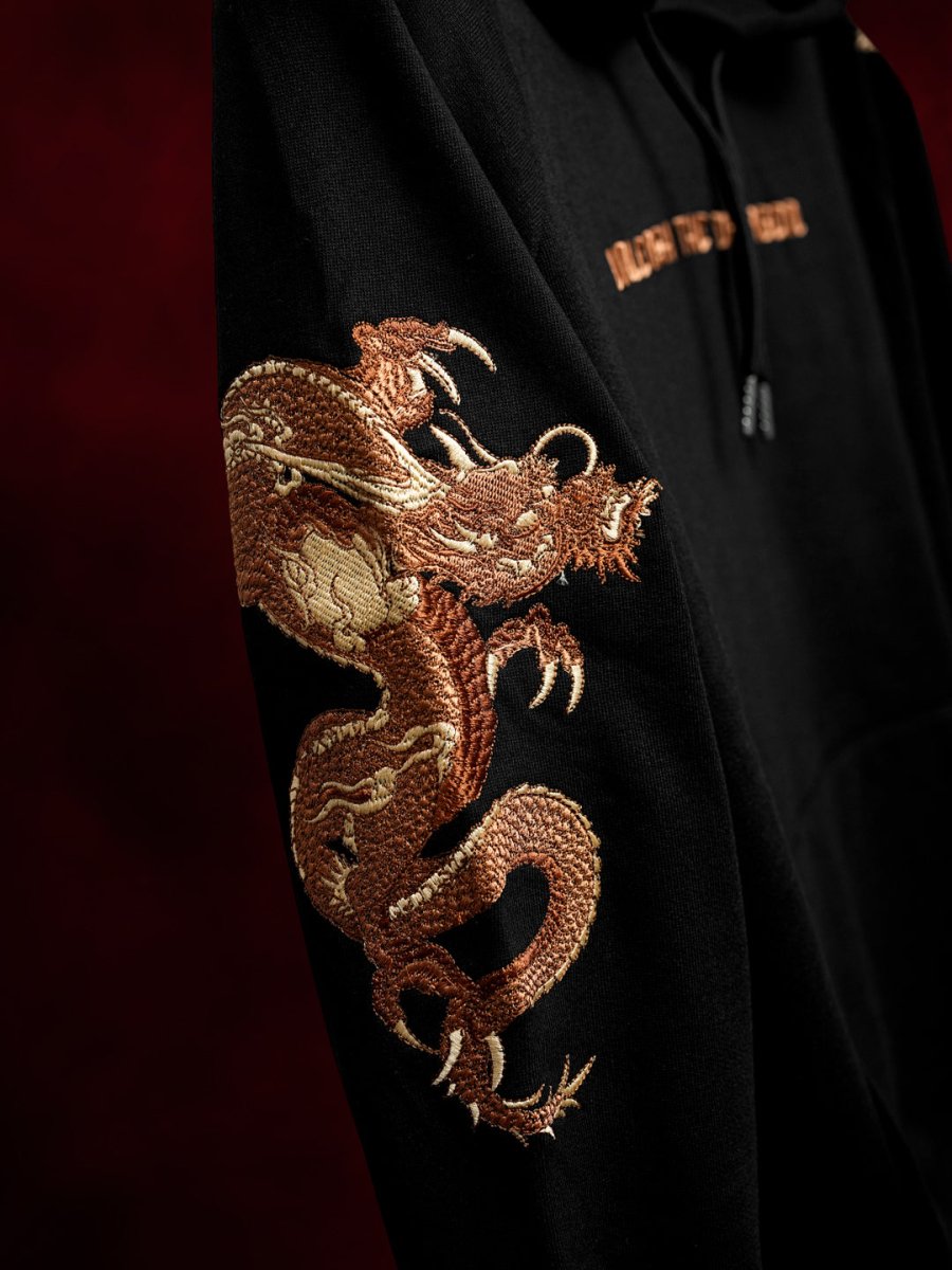 Dragon Hoodie - Embroidered - Hoodie | Mydesignation