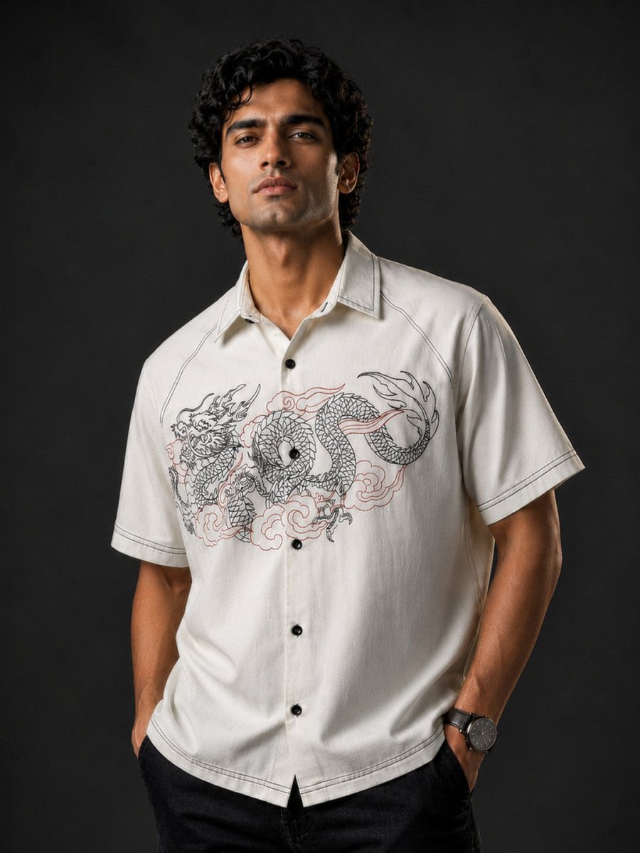 Dragon Legacy Embroidered - Shirt | MyDesignation