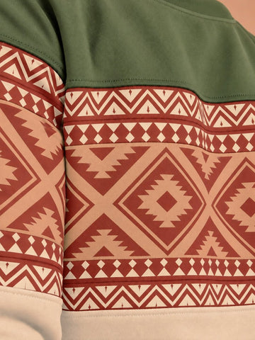 Earthy Tribal Sweatshirt - Sweatshirt | MyDesignation