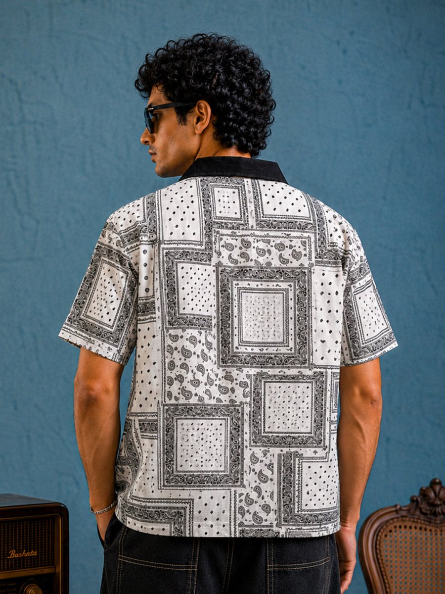 Ethnic Rave Embroidered - Shirt | MyDesignation