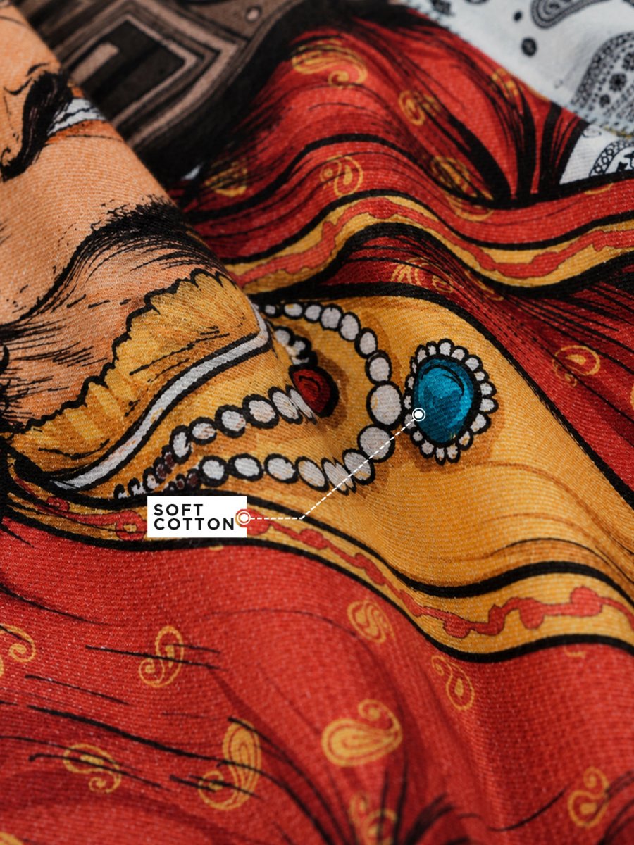 Ethnic Rave Embroidered - Shirt | MyDesignation