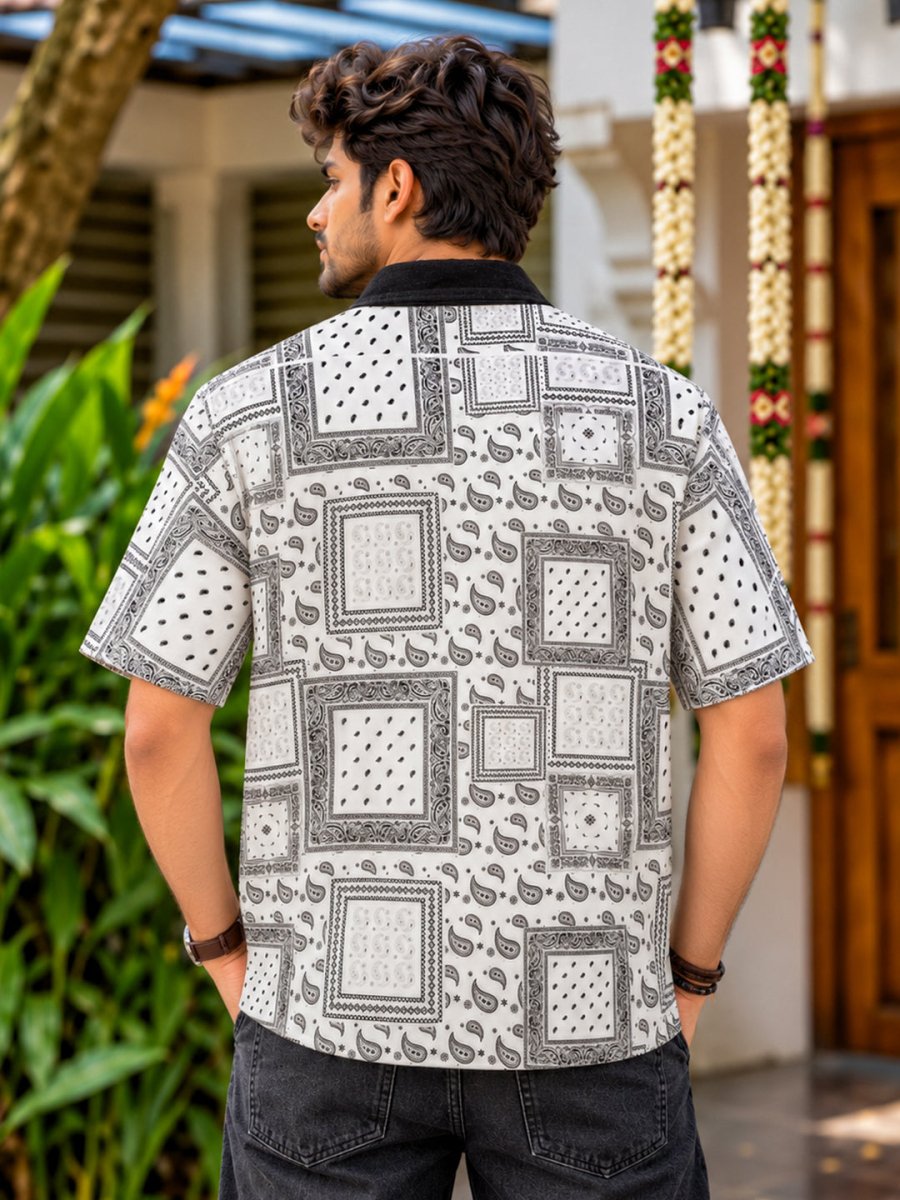 Ethnic Rave Embroidered - Shirt | MyDesignation