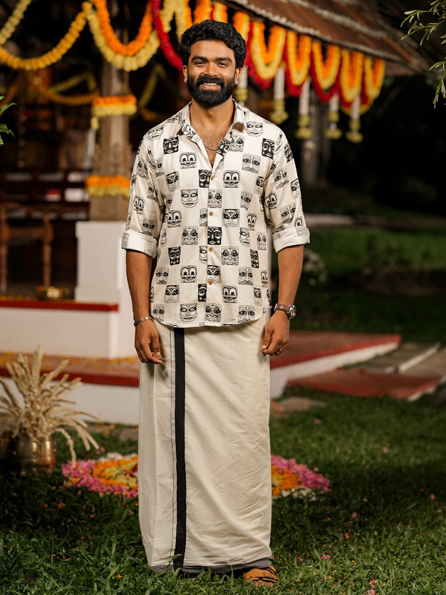 Faces of Kathakali - Full Sleeve - Shirt | MyDesignation