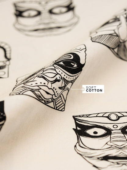 Faces of Kathakali - Full Sleeve - Shirt | MyDesignation
