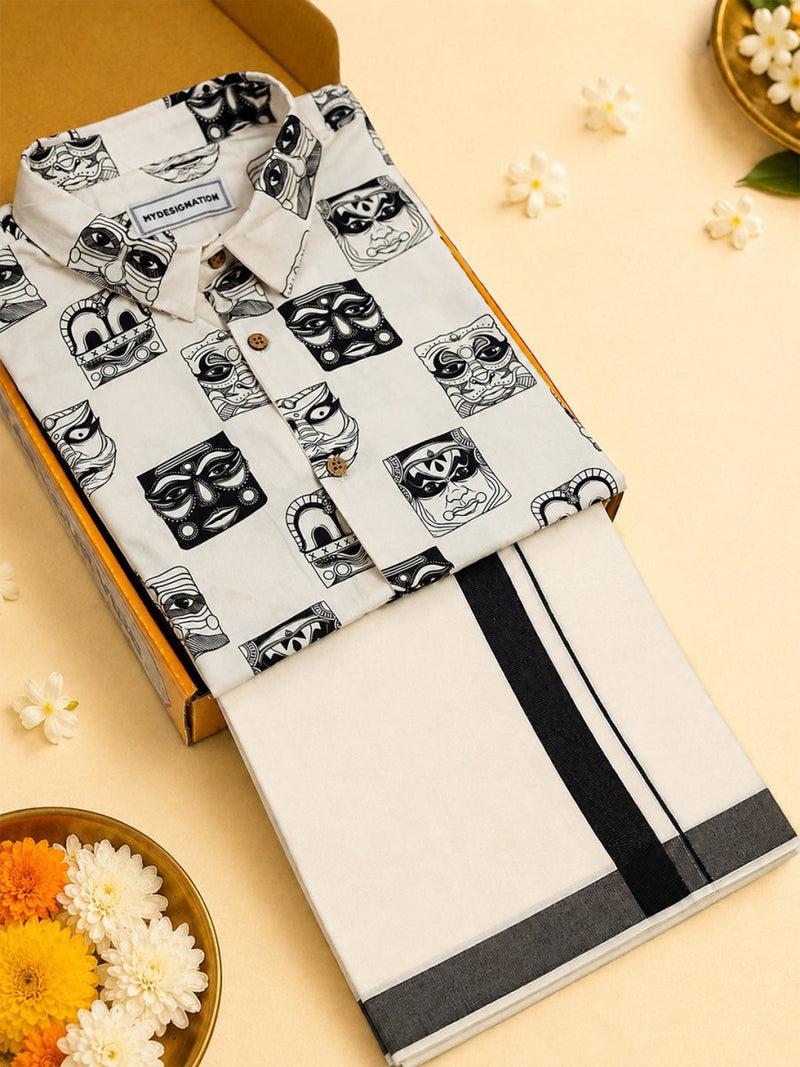 Faces of Kathakali Shirt Combo Box - Box Combo | MyDesignation