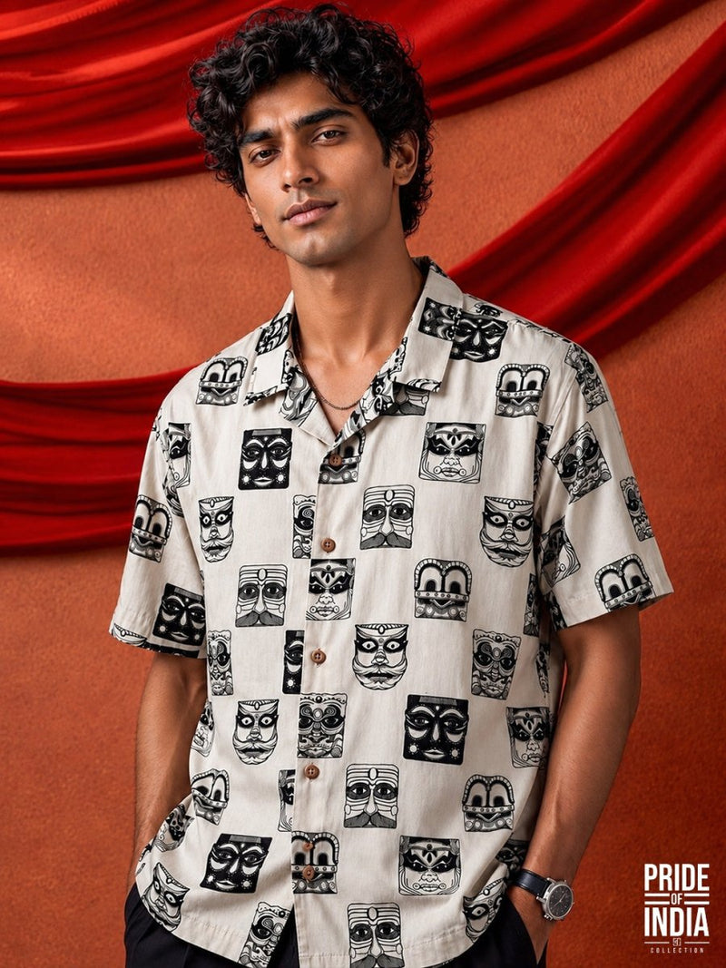 Faces of Kathakali - Shirt | MyDesignation