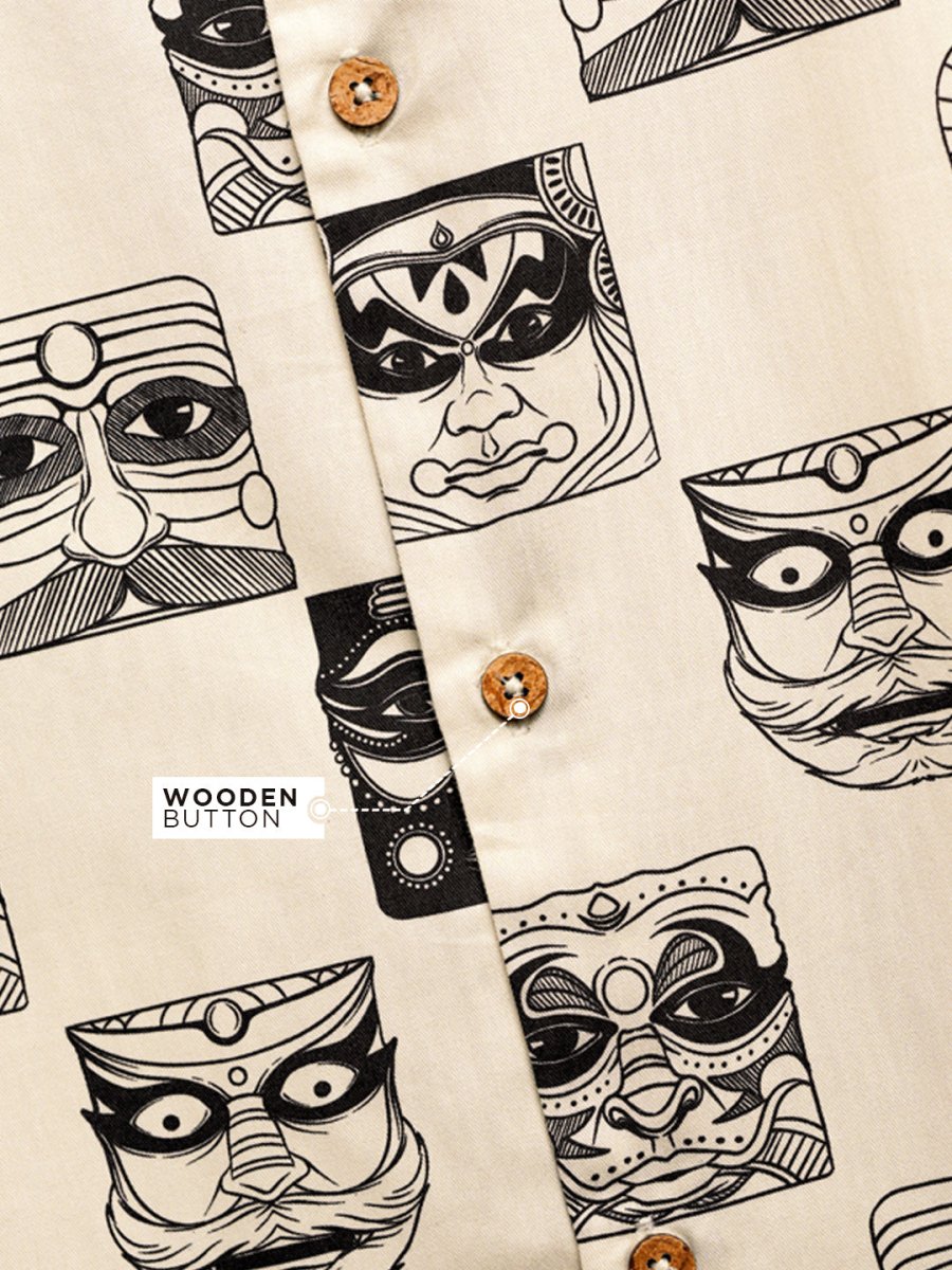 Faces of Kathakali - Shirt | Mydesignation