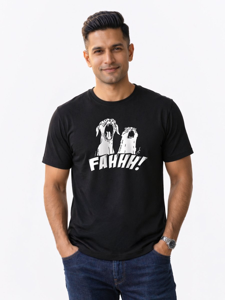 Fahhh Moment T-shirt - Printed T-shirt | Mydesignation