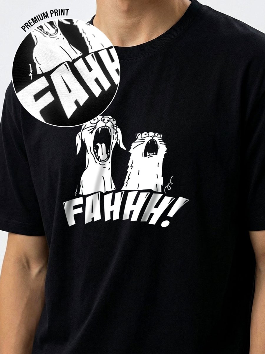 Fahhh Moment T-shirt - Printed T-shirt | Mydesignation