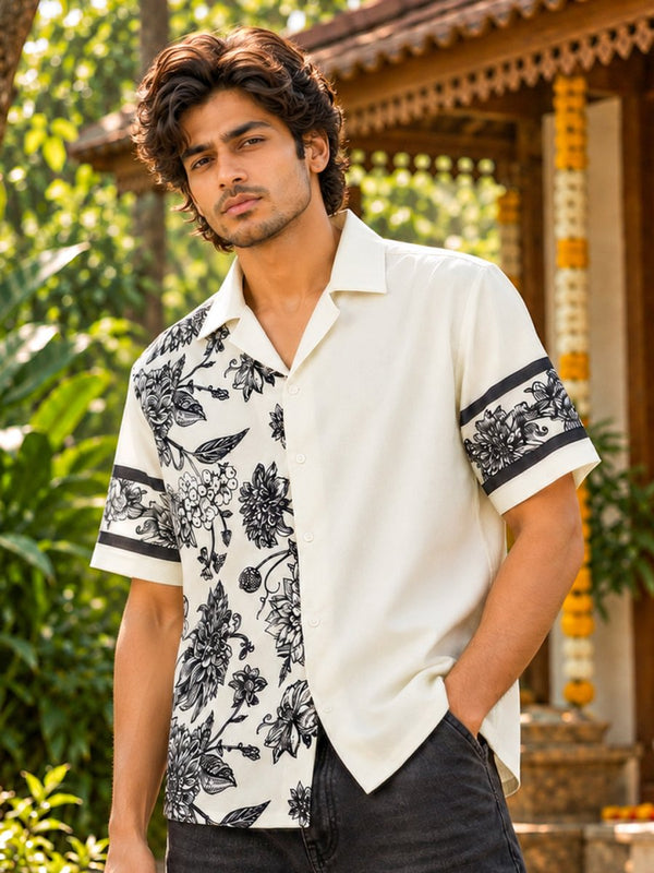 Floral Panel - Shirt | MyDesignation