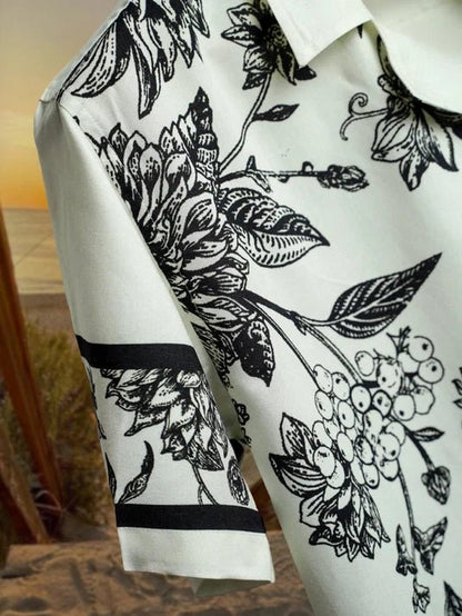 Floral Panel - Shirt | MyDesignation