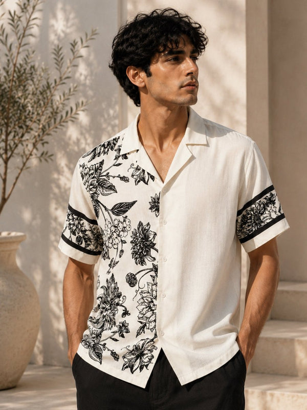 Floral Panel - Shirt | MyDesignation