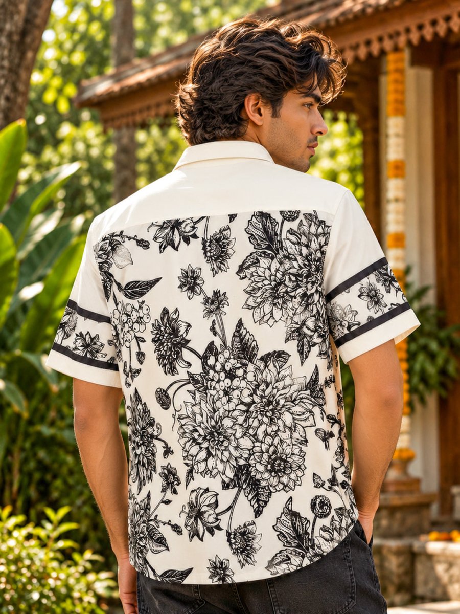 Floral Panel - Shirt | MyDesignation