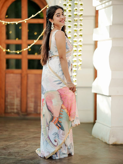 Floral Saree - Saree | Mydesignation