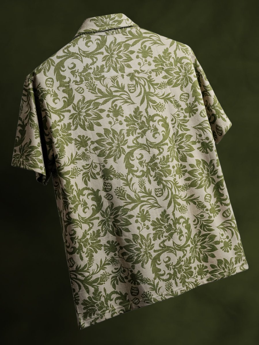 Floral Stretchable Shirt - Men Shirt | Mydesignation