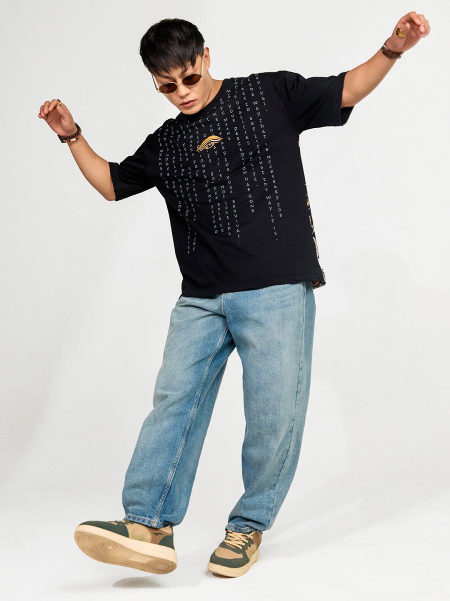 Garuda Embroidered - Oversized T-shirt | MyDesignation