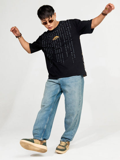 Garuda Embroidered - Oversized T-shirt | MyDesignation