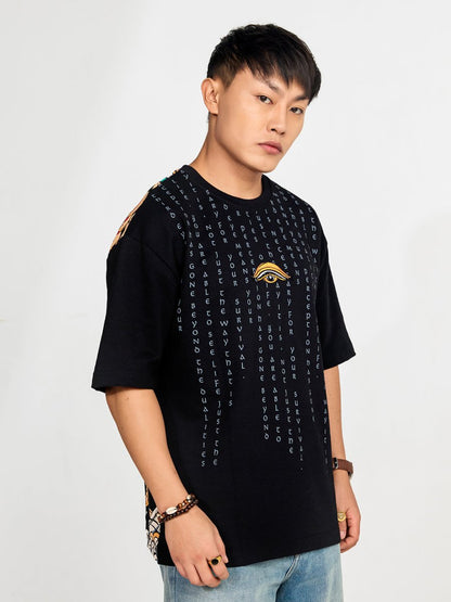 Garuda Embroidered - Oversized T-shirt | MyDesignation