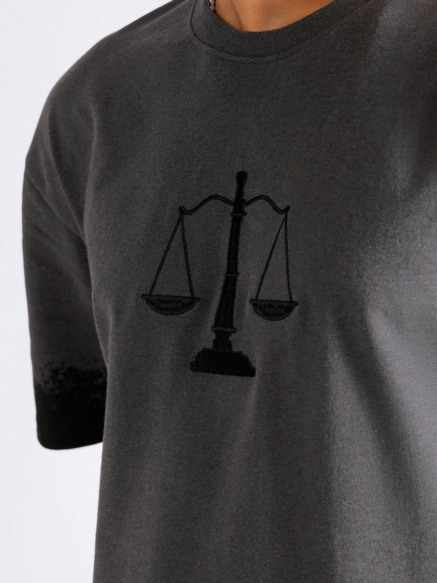 God of Justice - Men Oversized T-shirt | Mydesignation