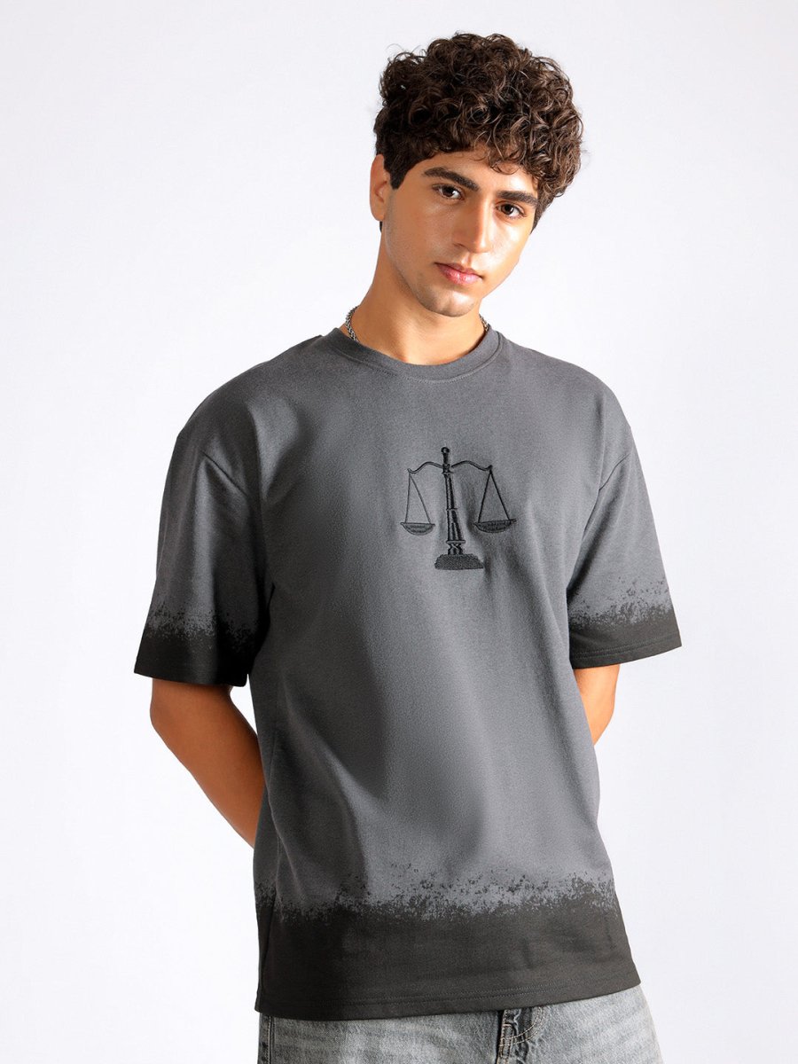 God of Justice - Men Oversized T-shirt | Mydesignation