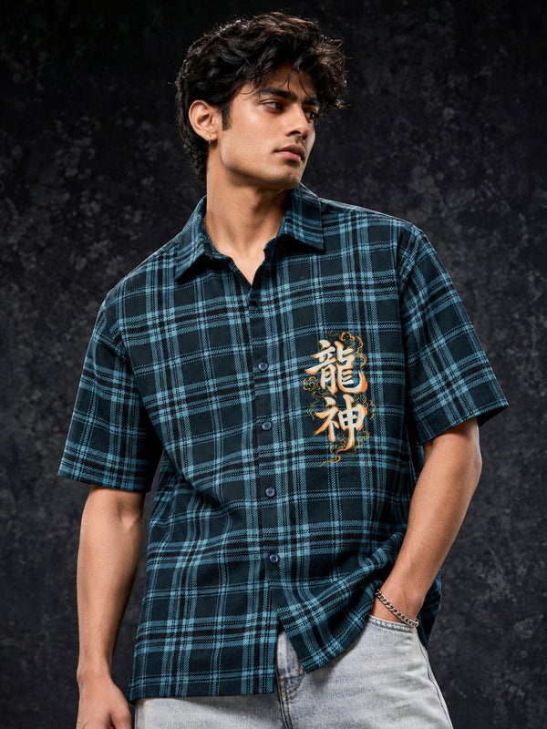 Golden Dragon Embroidered - Shirt | MyDesignation