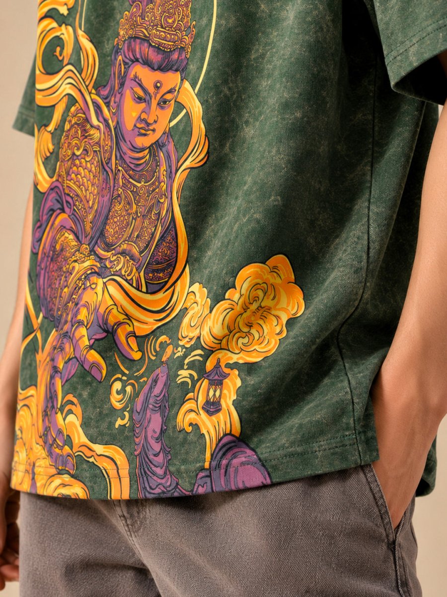 Golden Guardian - Oversized T-shirt | MyDesignation