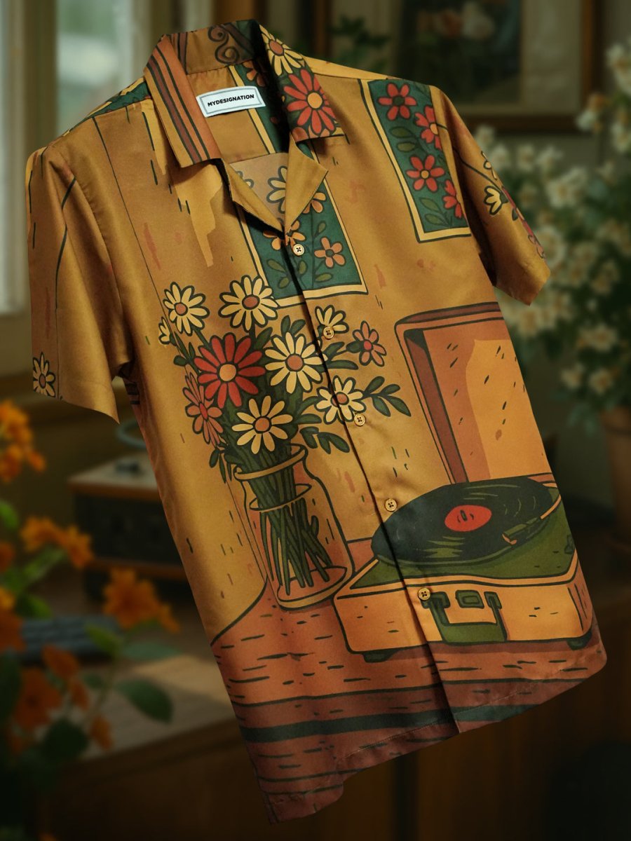 Gramophone - Men Shirt | Mydesignation