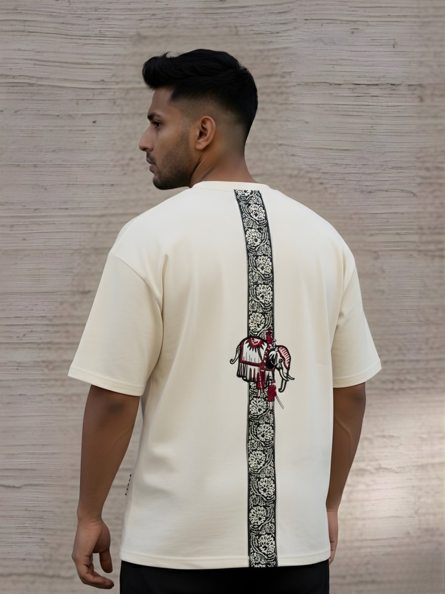 Great Embroidered - Men Oversized T-shirt | Mydesignation