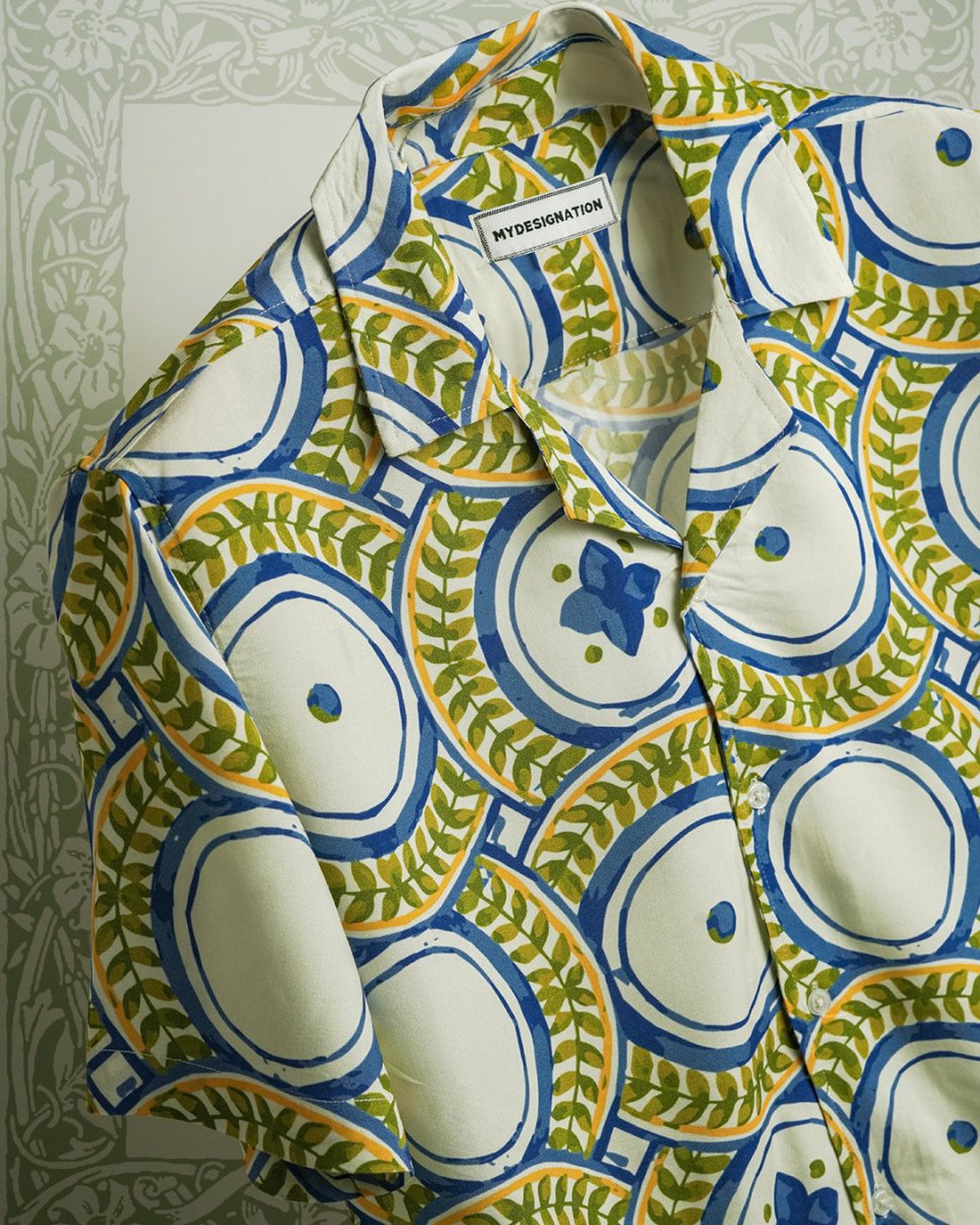 Greek Pattern - Men Shirt | Mydesignation